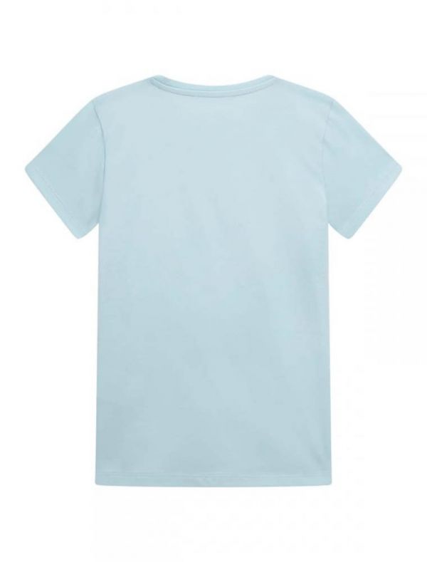 T-shirt manica corta Guess - azzurro
