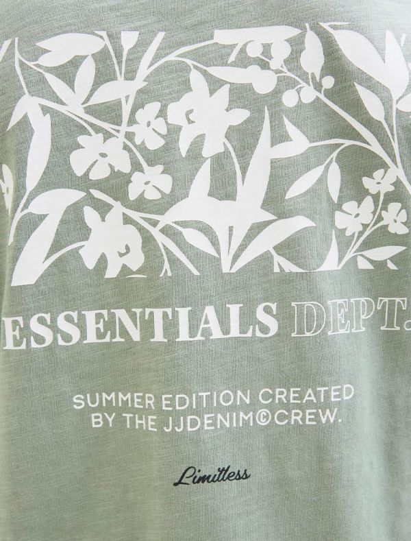 T-shirt manica corta Jack & Jones - green