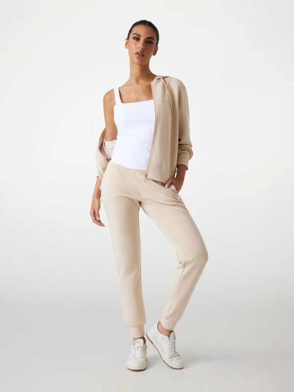 Felpa sportiva aperta Guess - beige