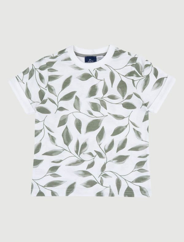T-shirt manica corta Chicco - verde