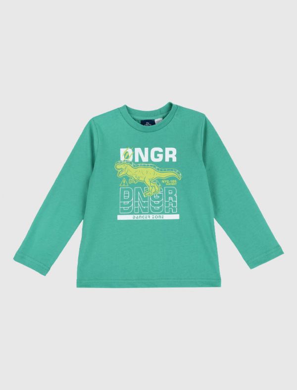 T-shirt manica lunga Chicco - verde