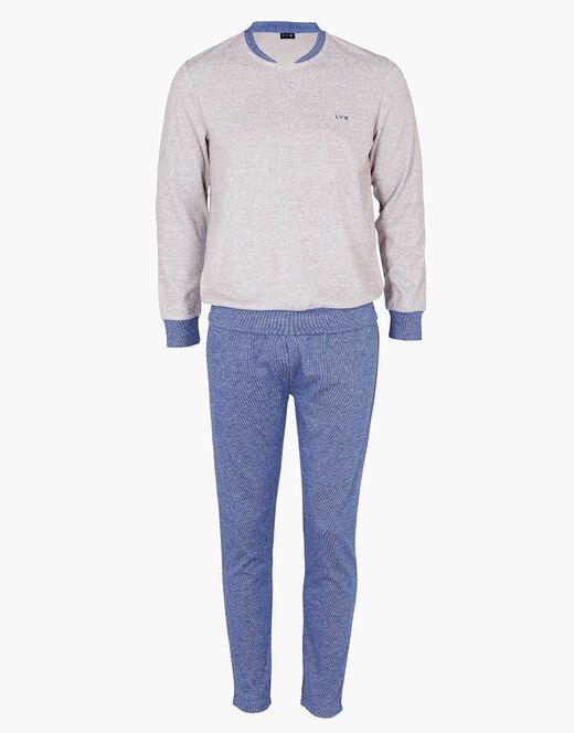 Pigiama lungo Lvb Man - beige blu