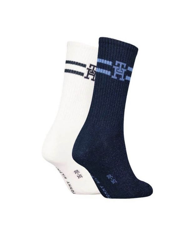 Calzini caldo cotone corti Tommy Hilfiger - navy