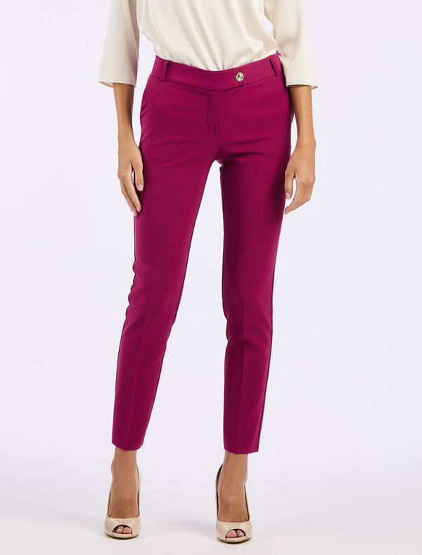Pantalone Rinascimento - bordeaux