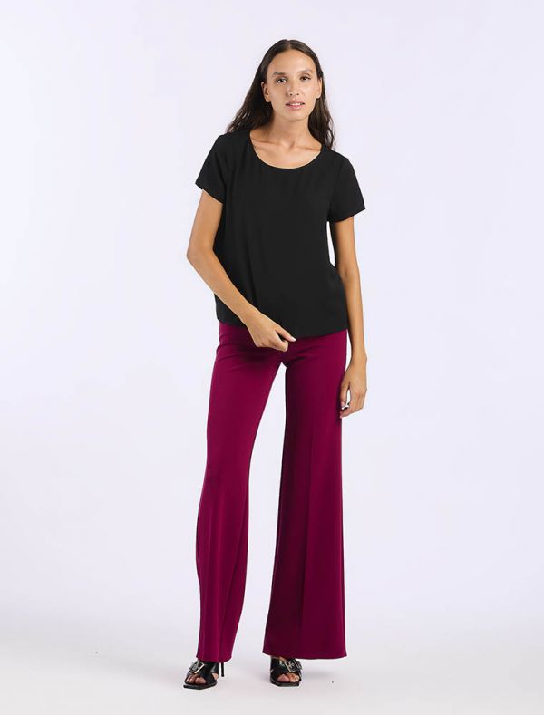 Pantalone Rinascimento - bordeaux