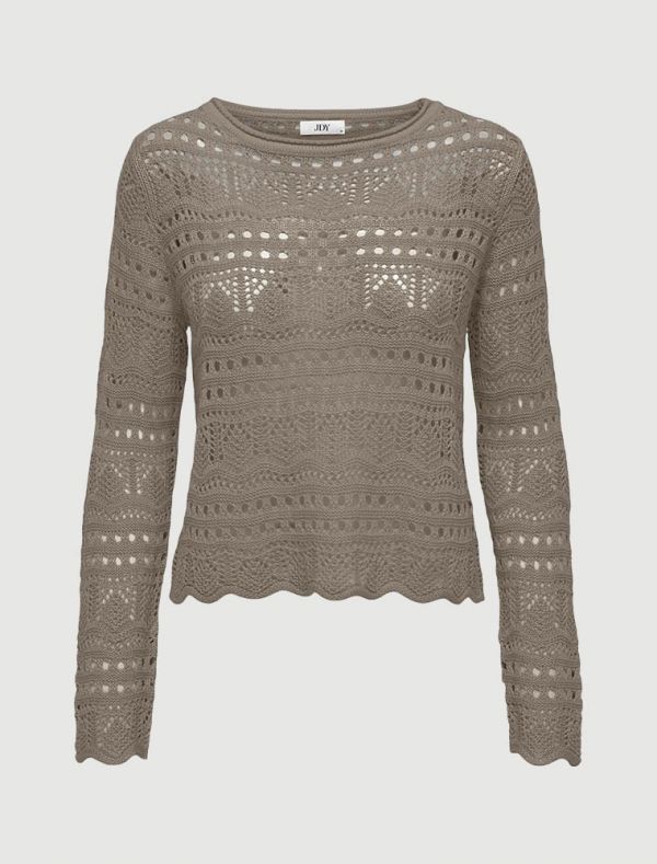 Maglia manica lunga Jdy - corda