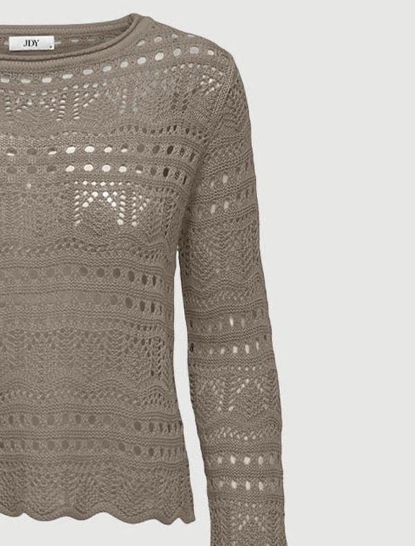 Maglia manica lunga Jdy - corda