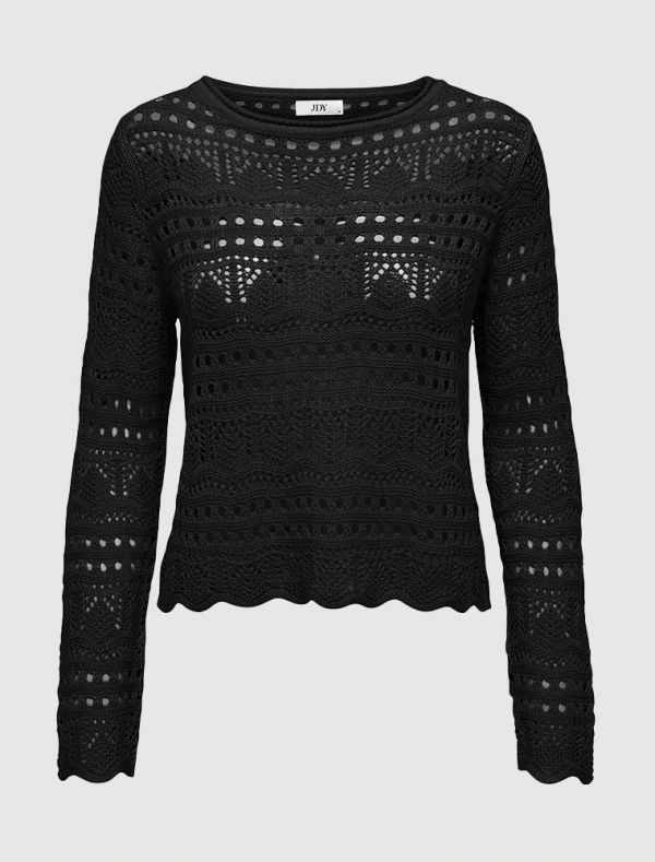 Maglia manica lunga Jdy - black