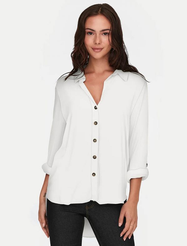 Camicia manica lunga giovane Jdy - bianco