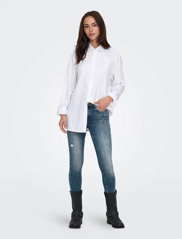 Pantalone jeans Only - blu grigio