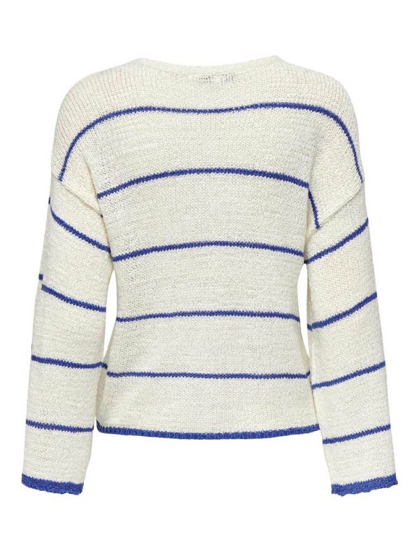 Pullover manica lunga Only - cloud dancer