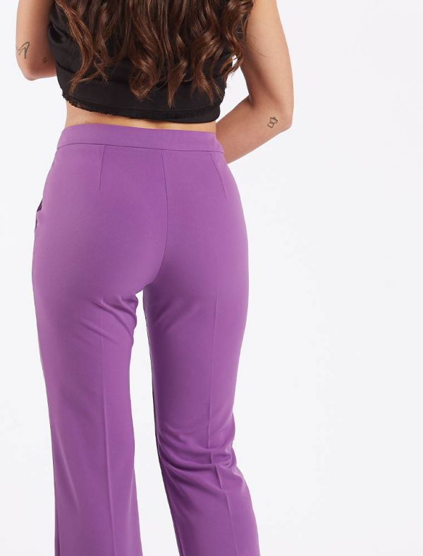 Pantalone Emme - ciclamino