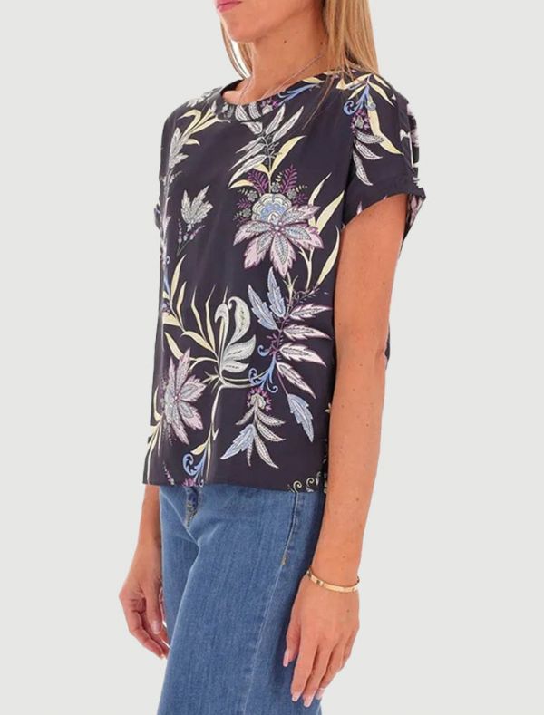 Camicia manica corta Emme - blu