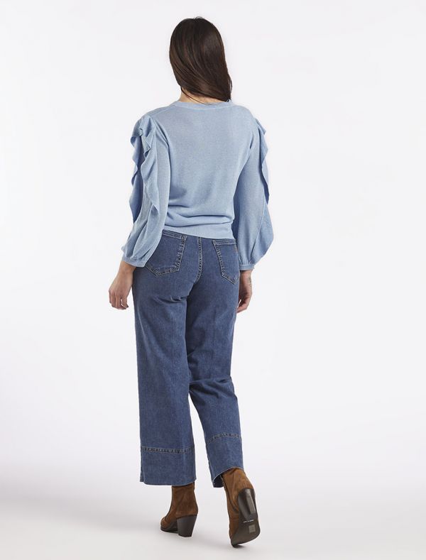 Pantalone jeans Emme - blu chiaro