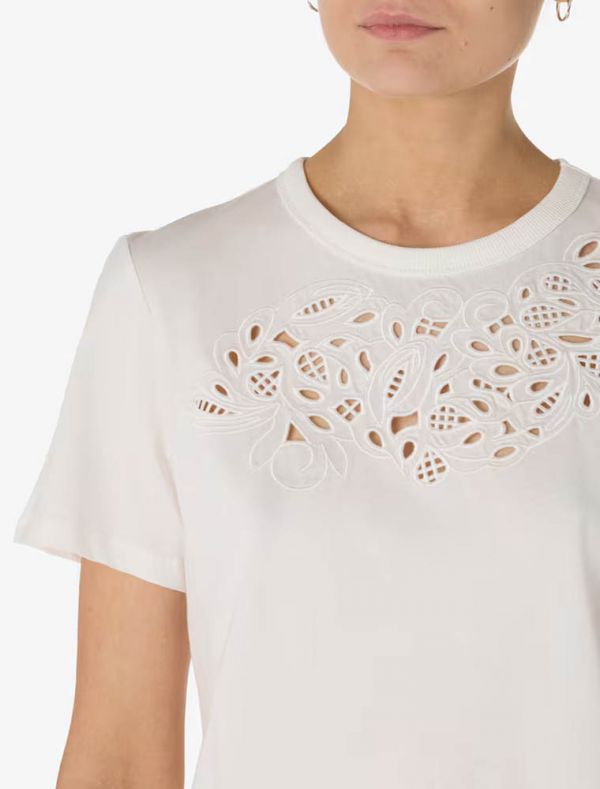 T-shirt manica corta Emme - burro
