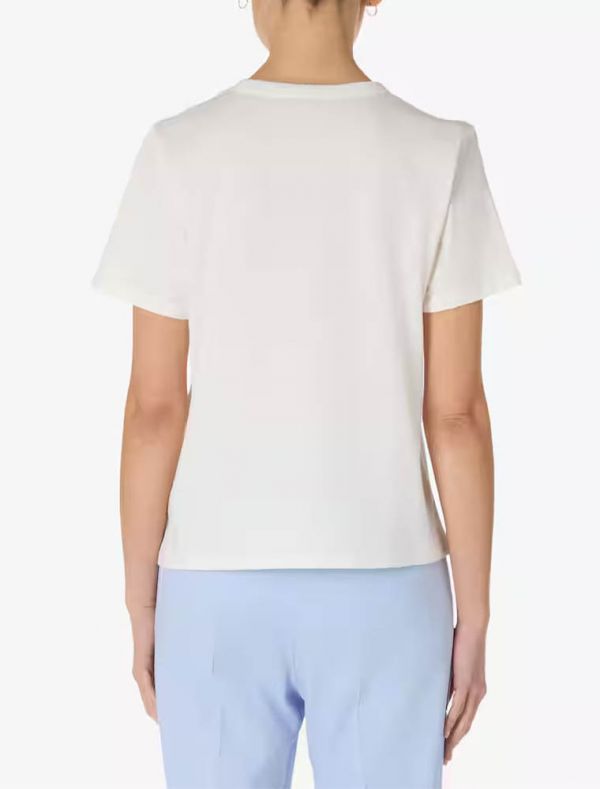 T-shirt manica corta Emme - burro