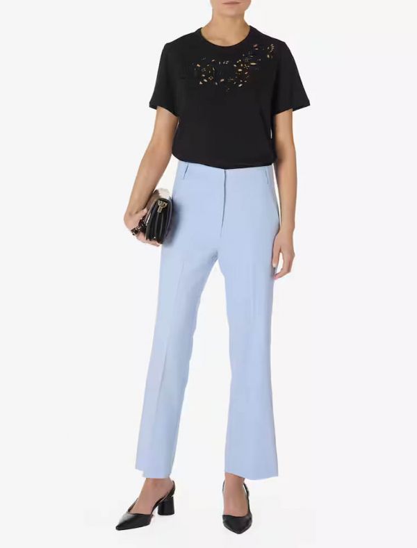 T-shirt manica corta Emme - nero