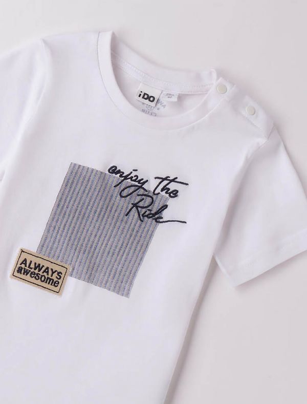 T-shirt manica corta I Do - bianco