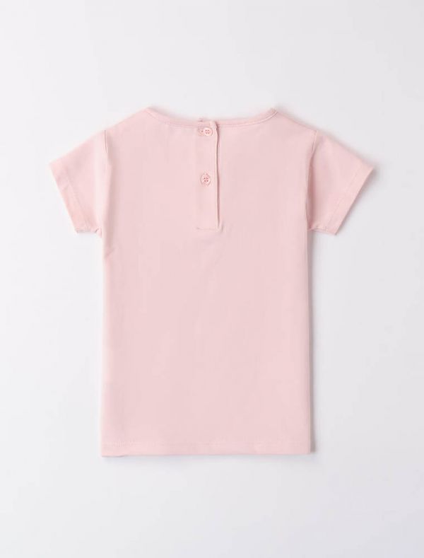 T-shirt manica corta I Do - rosa