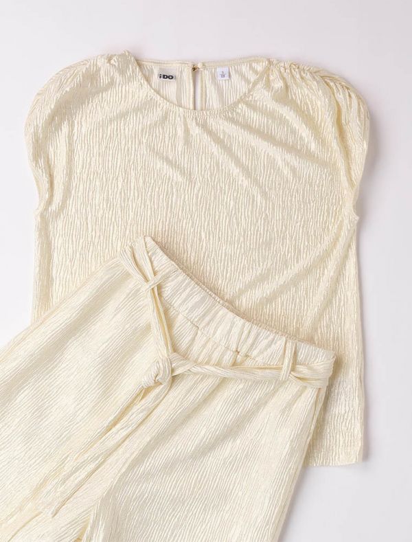 Completo 2 pezzi I Do - crema