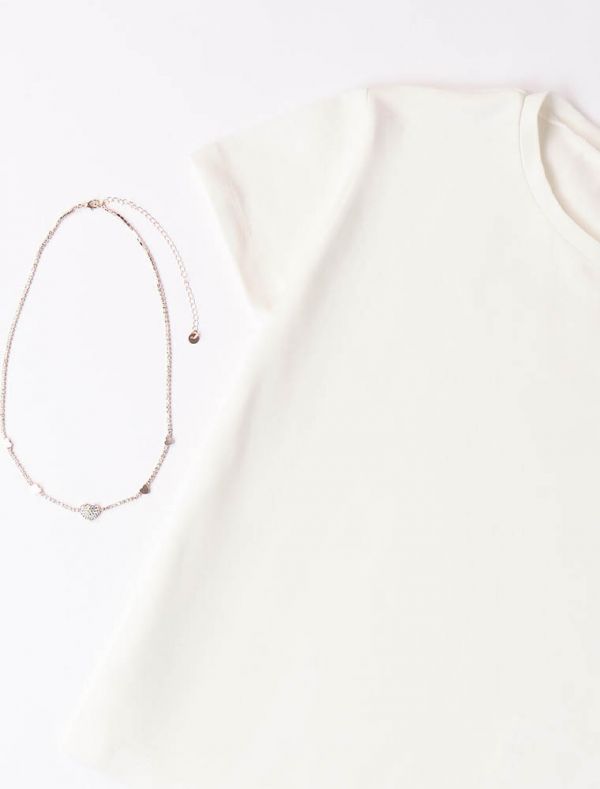 T-shirt manica corta I Do - bianco