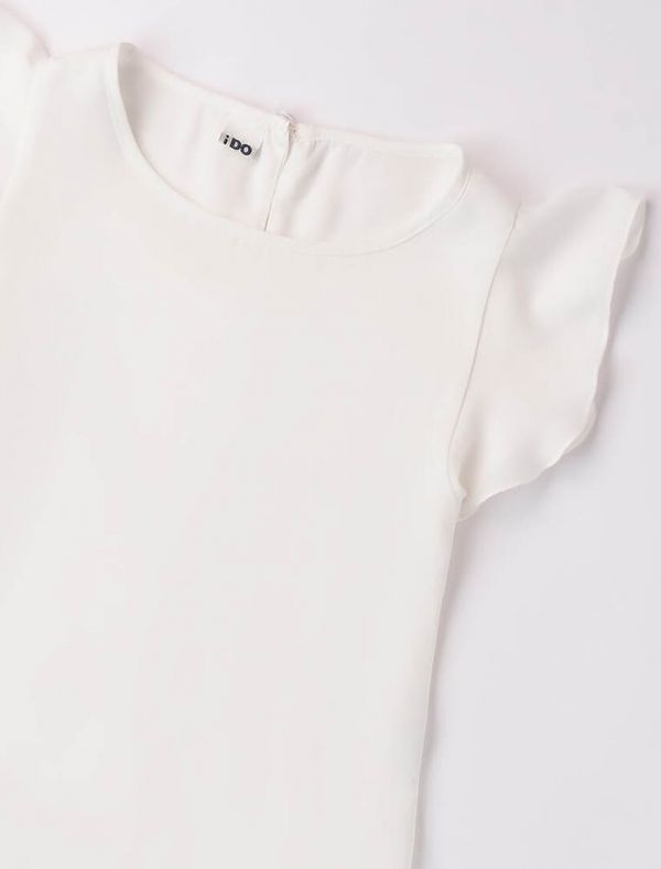 Camicia manica corta I Do - bianco