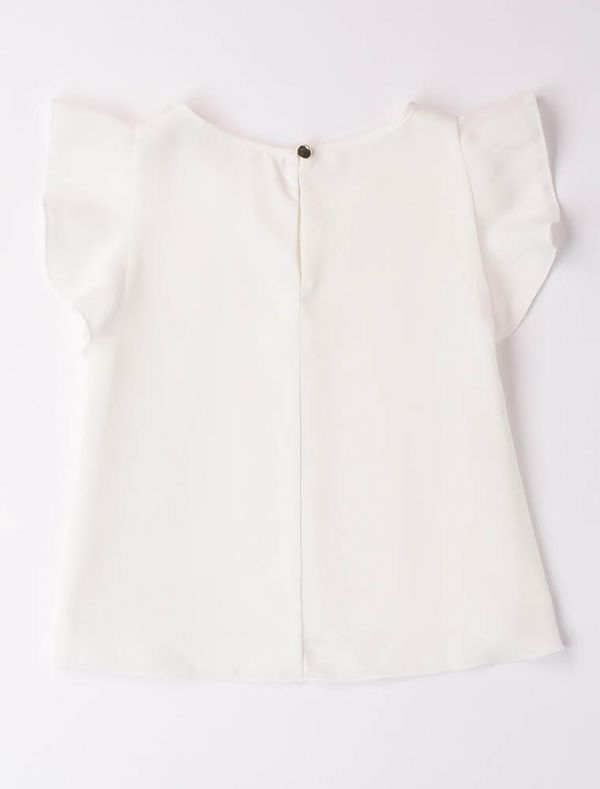 Camicia manica corta I Do - bianco