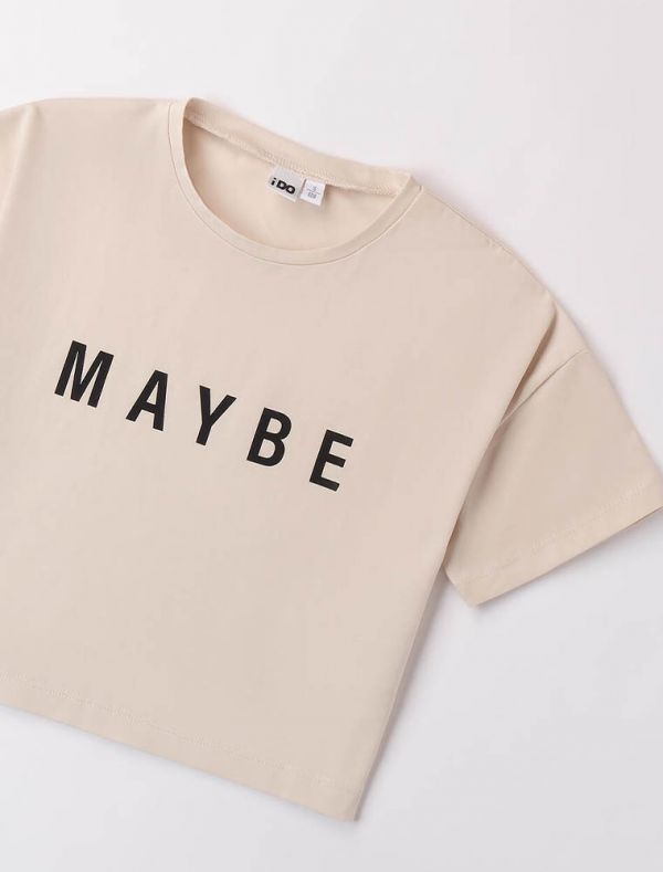 T-shirt manica corta I Do - grigio