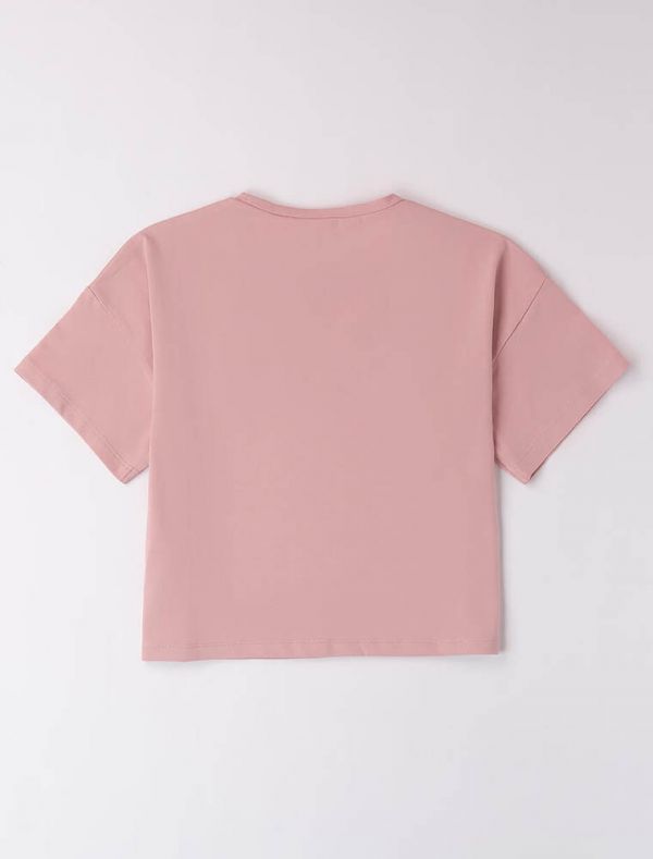 T-shirt manica corta I Do - rosa