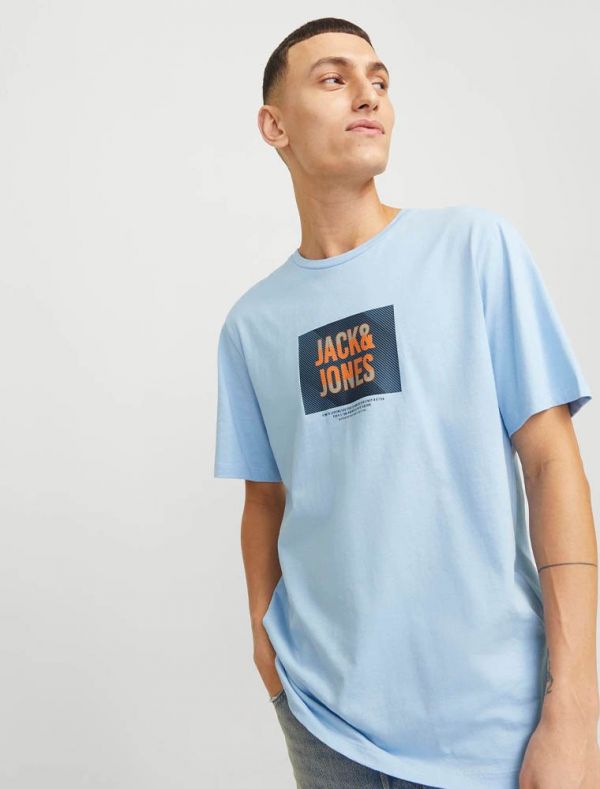 T-shirt manica corta Jack & Jones - blue