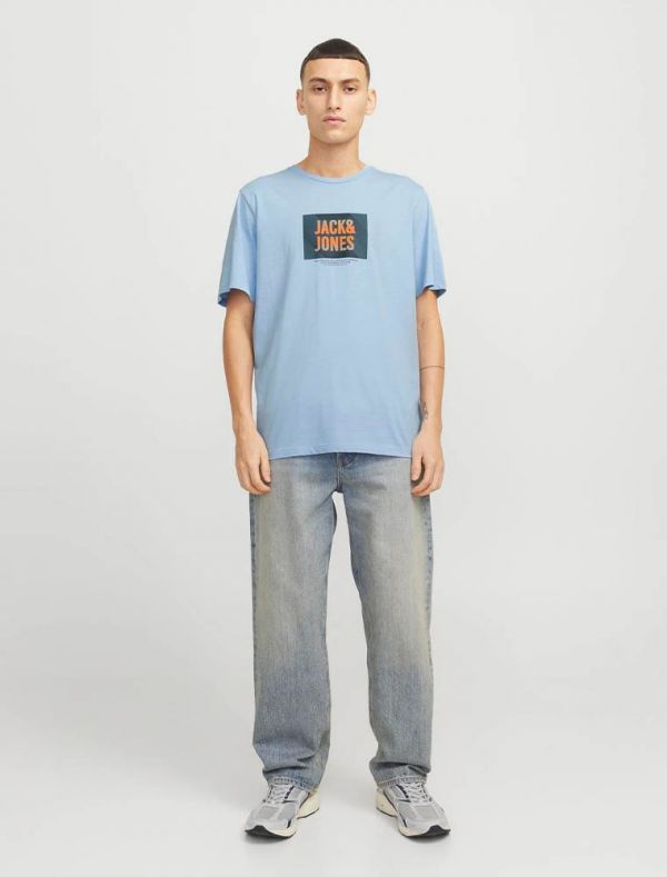 T-shirt manica corta Jack & Jones - blue