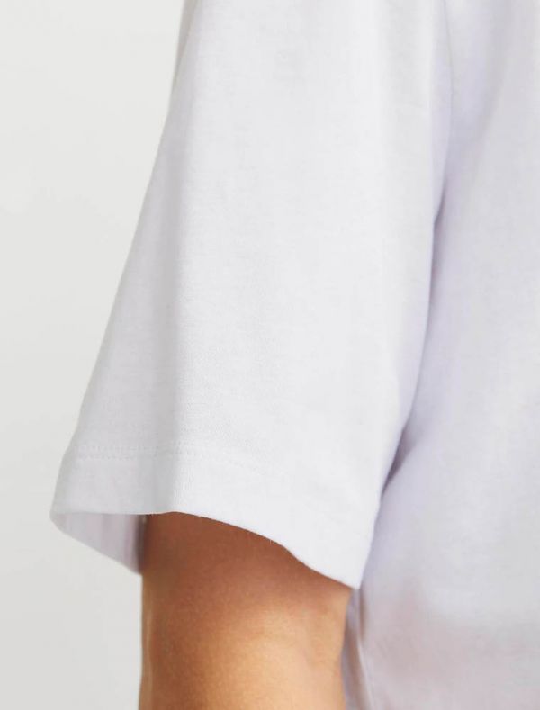 T-shirt manica corta Jack & Jones - white