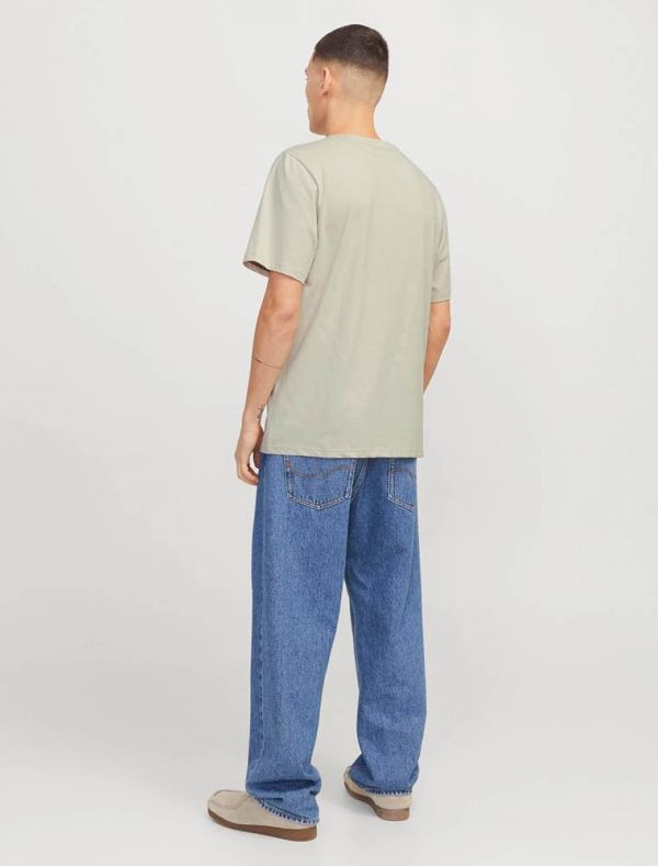 T-shirt manica corta Jack & Jones - beige