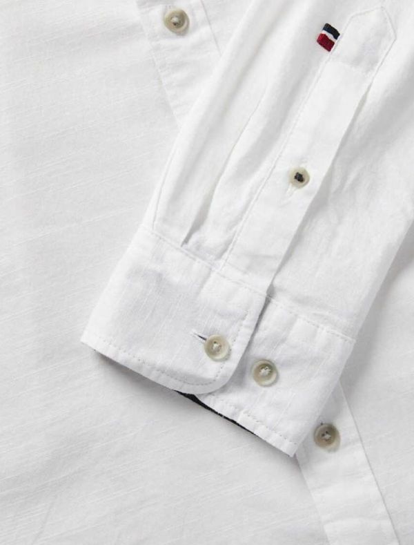 Camicia manica lunga casual Jack & Jones - white