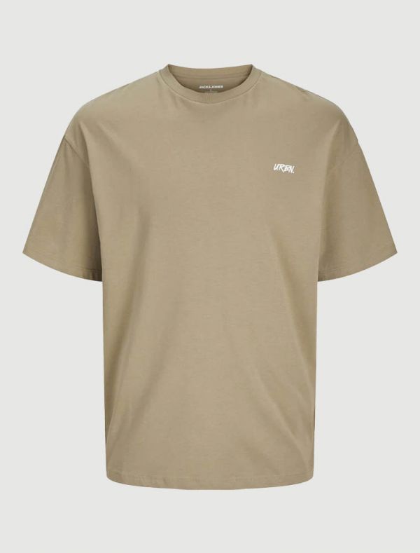 T-shirt manica corta Jack & Jones - beige
