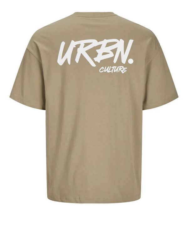 T-shirt manica corta Jack & Jones - beige