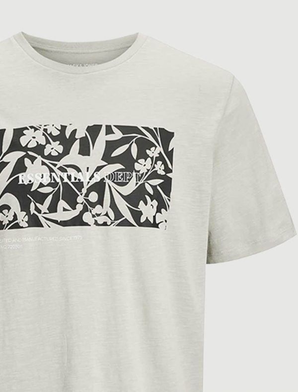 T-shirt manica corta Jack & Jones - beige