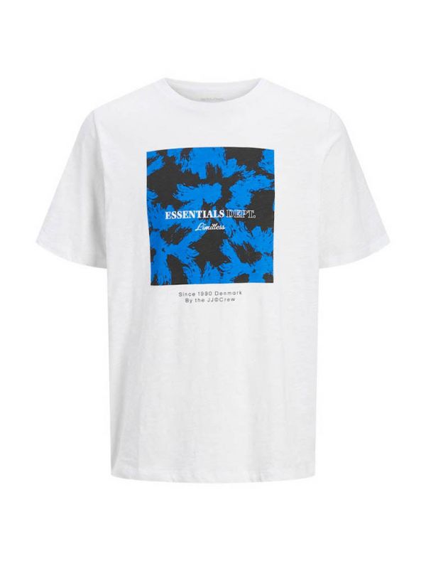 T-shirt manica corta Jack & Jones - white