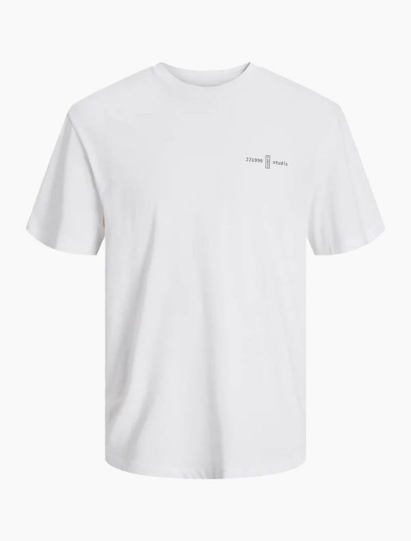 T-shirt manica corta Jack & Jones - white
