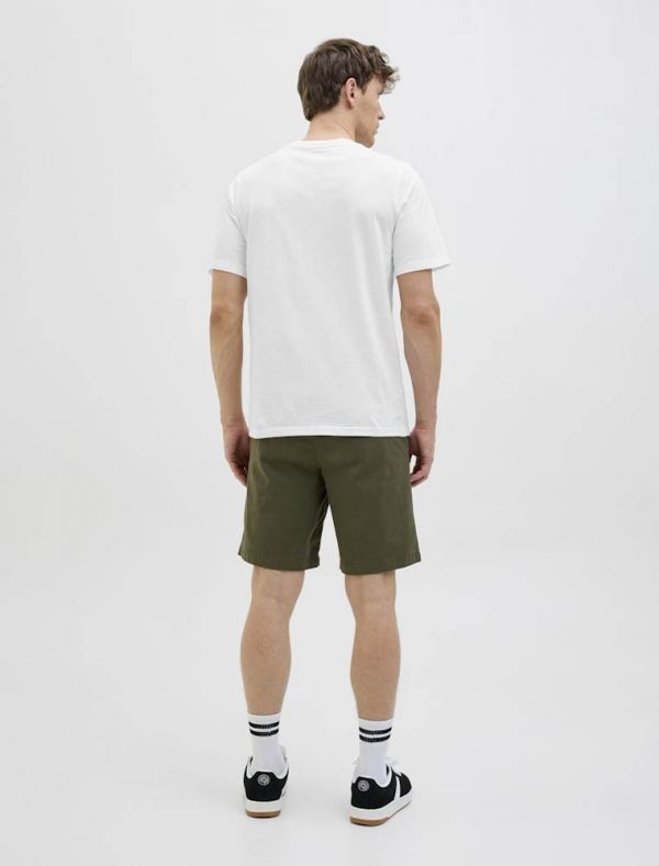 T-shirt manica corta Jack & Jones - bianco
