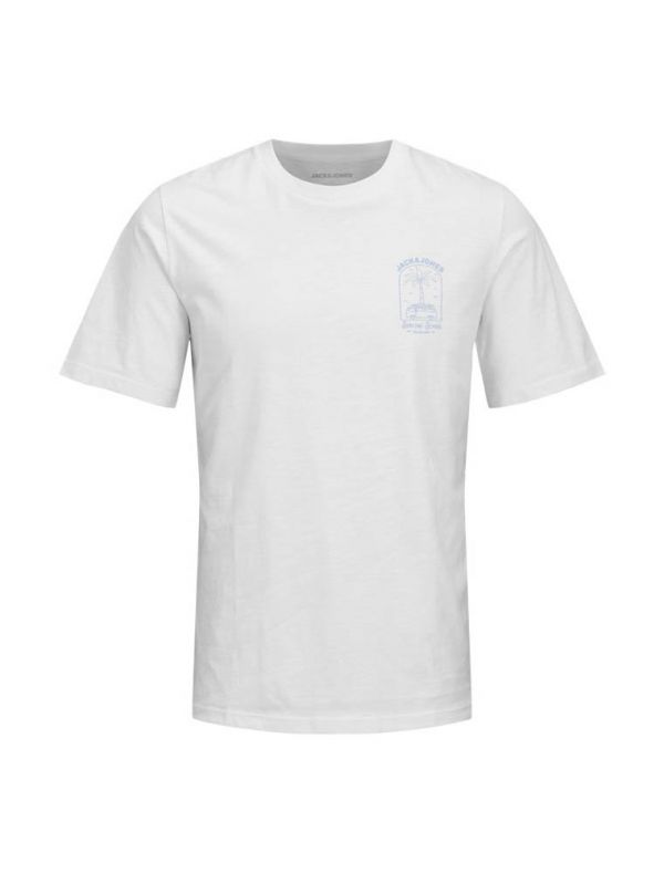 T-shirt manica corta Jack & Jones - bianco