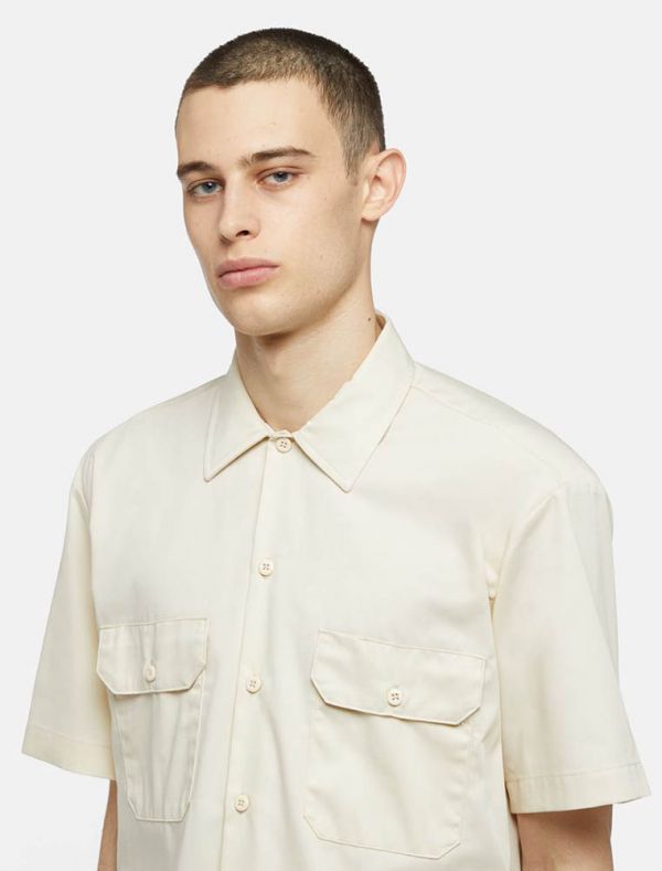 Camicia manica corta Dickies - white