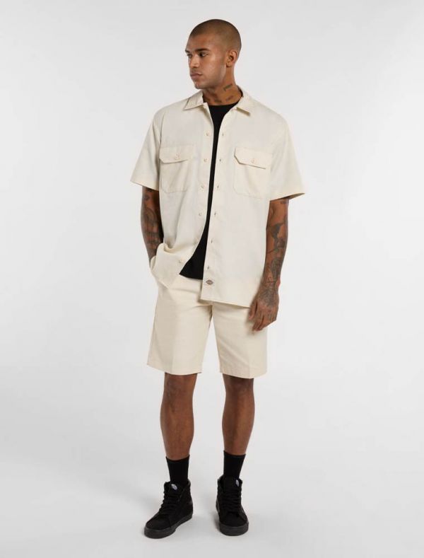 Camicia manica corta Dickies - white
