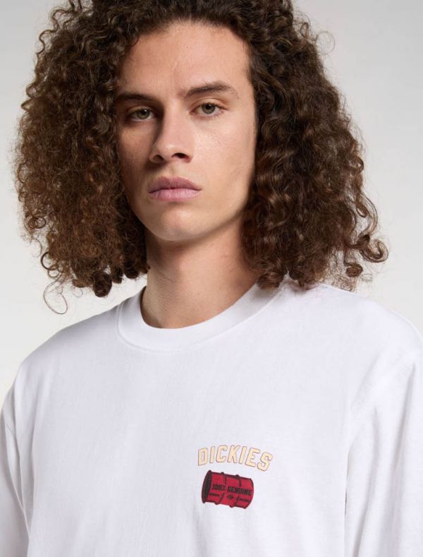 T-shirt manica corta Dickies - white