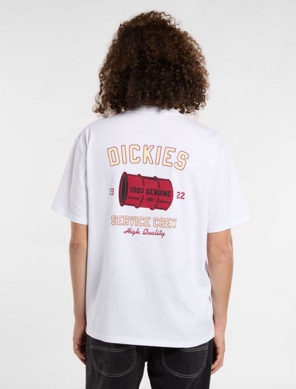 T-shirt manica corta Dickies - white