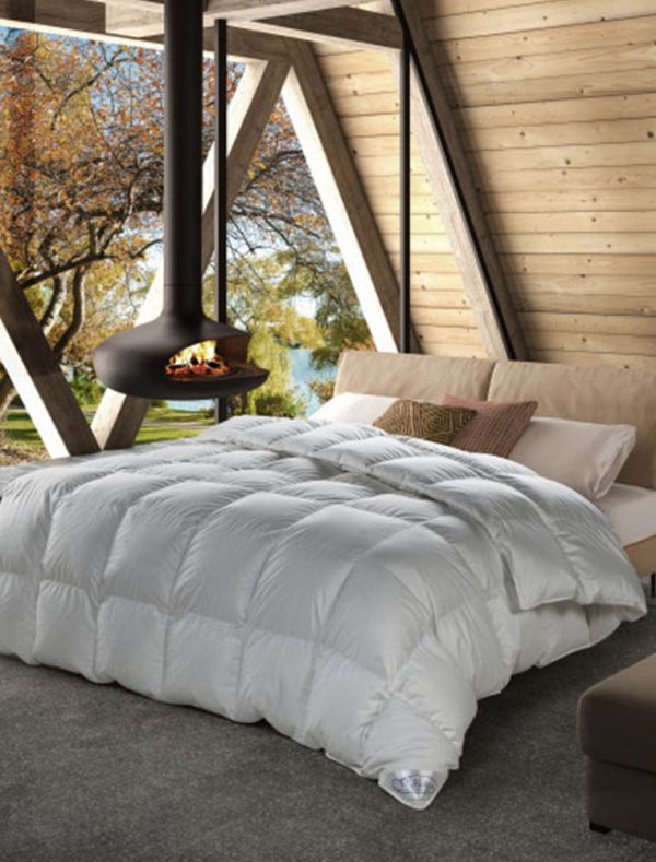 Piumino 2 piazze Molina - bianco