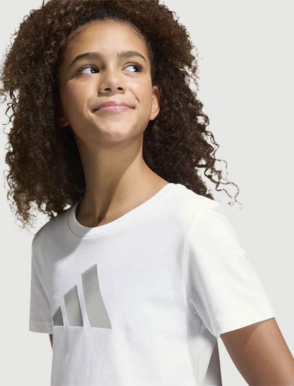 T-shirt manica corta sportiva Adidas - white