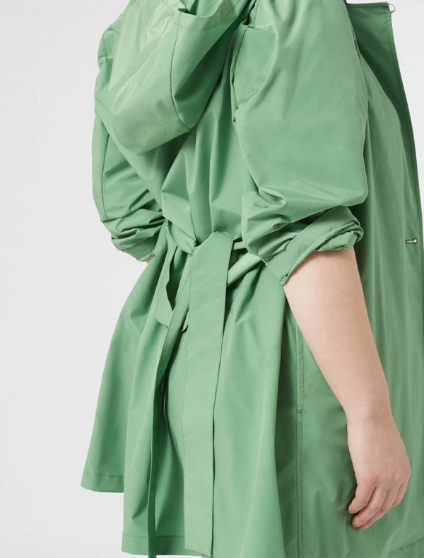 Giaccone curvy Persona Now - verde