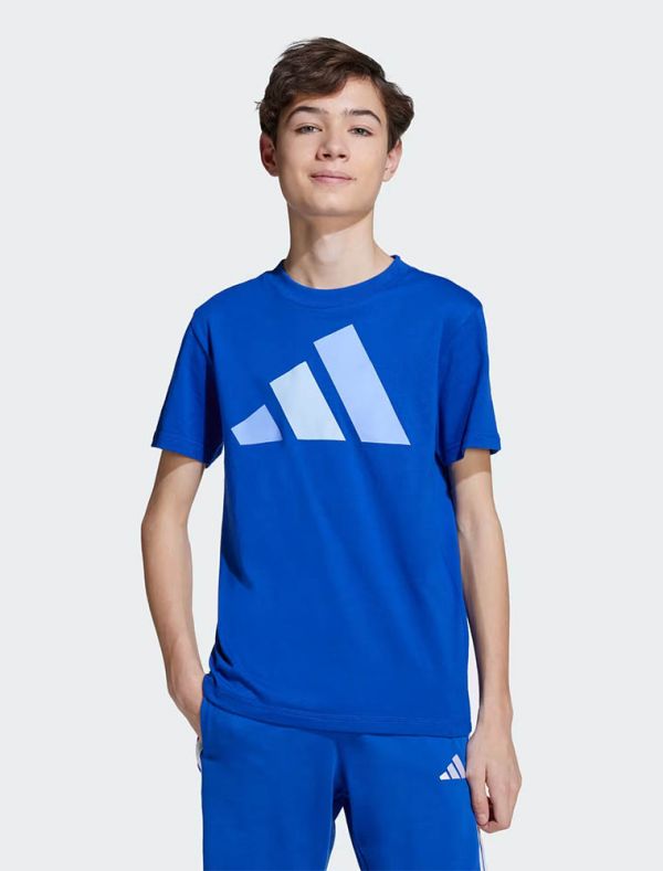 T-shirt manica corta sportiva Adidas - royal