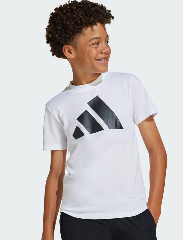 T-shirt manica corta sportiva Adidas - white